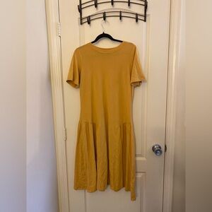 Universal Standard Sunday Garden Dress in Yellow size 6-8